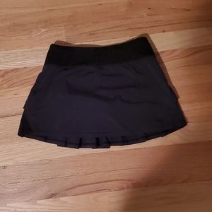Black Ivivva tennis skirt